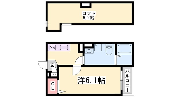 SkyGrace御蔵通の物件間取画像